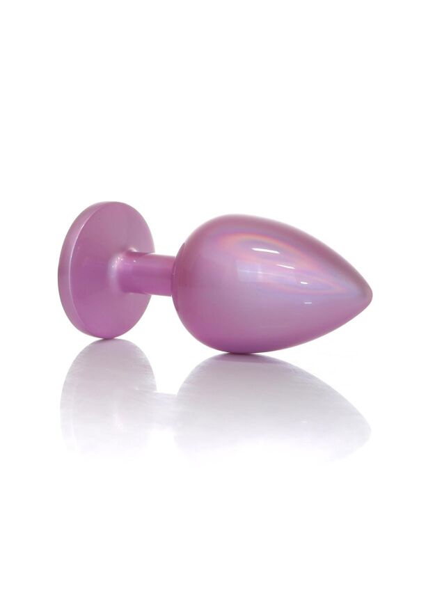 Анальна пробка - Jewellery Pearl Pink Plug Clear L