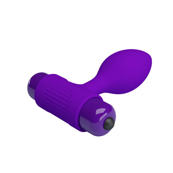 Анальная пробка - Pretty Love Vibra Butt Plug Purple