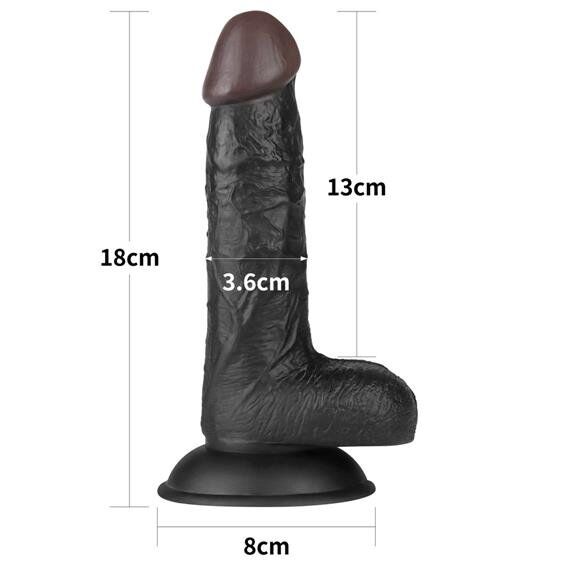 Чорний страпон - LoveToy Ingen Easy Strap-On Set 7" Black