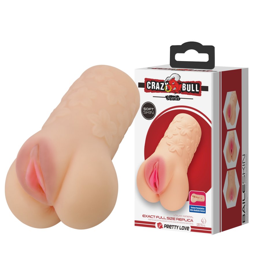 Піхва для мастурбації - Crazy Bull Scarlet Masturbator Flesh