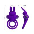 Кольцо эрекционное серии Pretty Love " Vibrant penis ring III " BI-210206-1