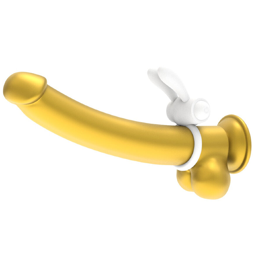 Ерекційне кільце - Power Clit Cockring Rabbit White