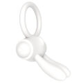 Ерекційне кільце - Power Clit Cockring Rabbit White