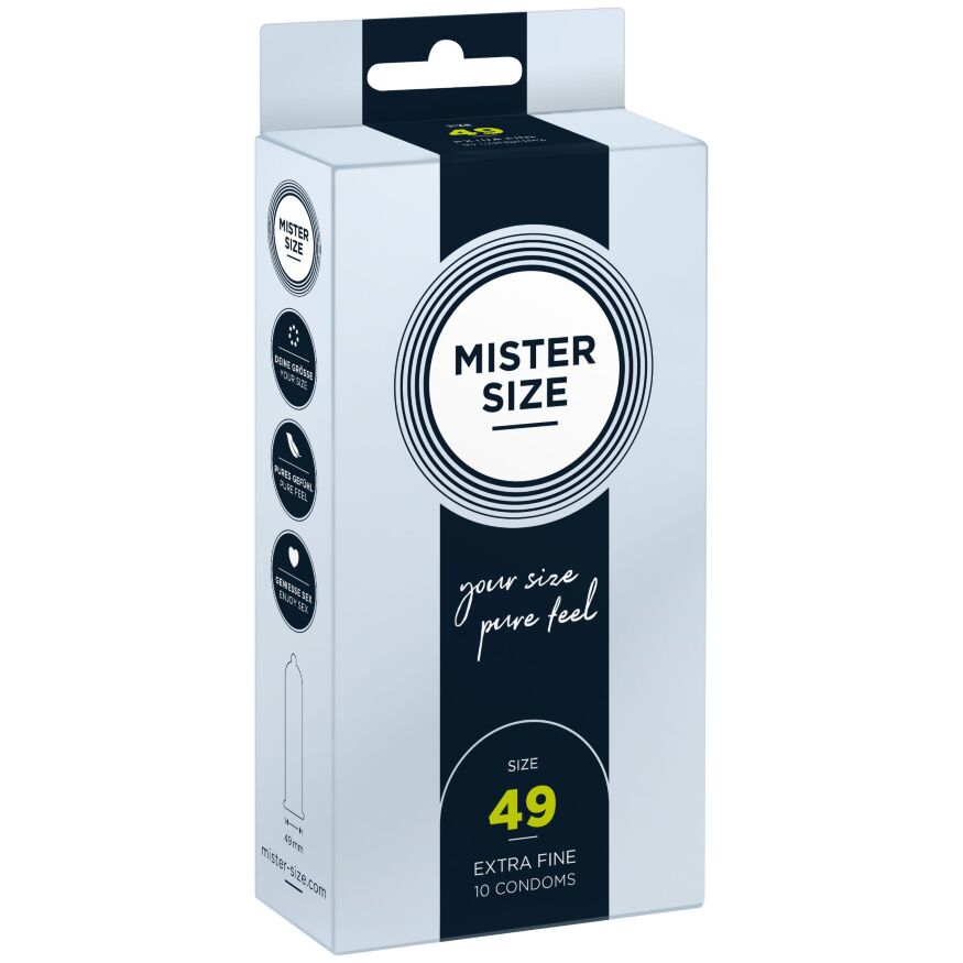 Презервативы  MISTER SIZE 49 мм (10 шт)