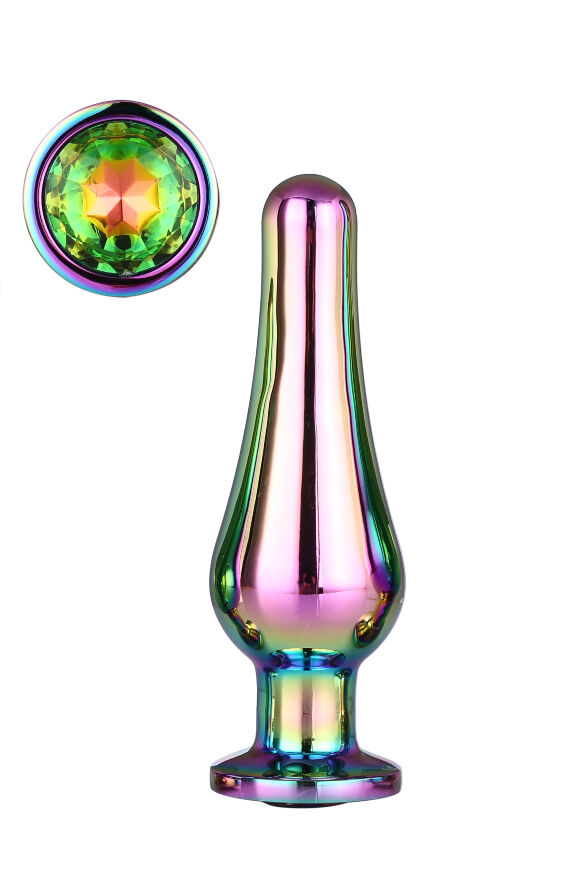DT21821 Анальная пробка конической формы Dream Toys GLEAMING LOVE COLOURED PLEASURE PLUG M