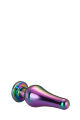 DT21821 Анальная пробка конической формы Dream Toys GLEAMING LOVE COLOURED PLEASURE PLUG M