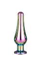 DT21821 Анальная пробка конической формы Dream Toys GLEAMING LOVE COLOURED PLEASURE PLUG M