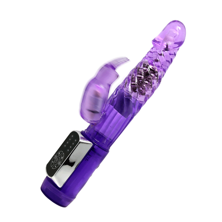 Вібратор із стимулятором клітора та функцією ротації BAILE - ENTHUSTASM COWBOY, 4 rotation functions 12 vibration functions, BW-037302