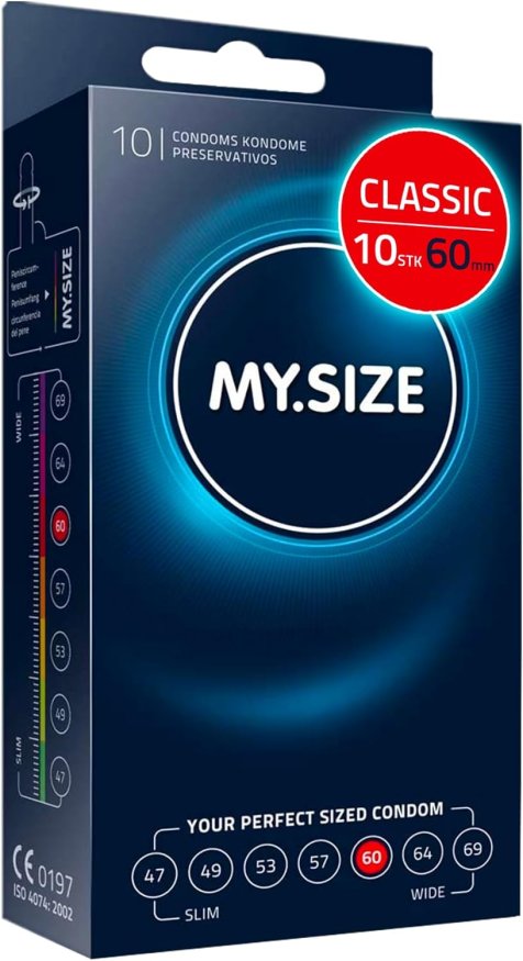 Презервативи - My.Size Pro 60, 10 шт.