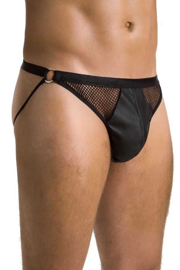 Сексуальные мужские трусы слипоны XXL/XXXL black Passion - 034