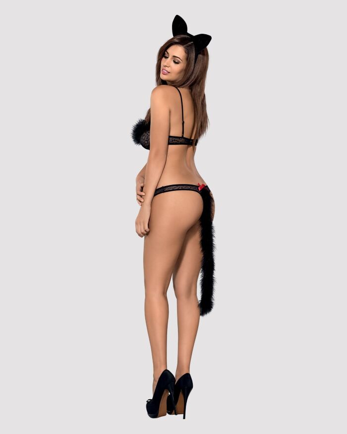 Костюм "Гепардина" Obsessive - 3 предмета S/M