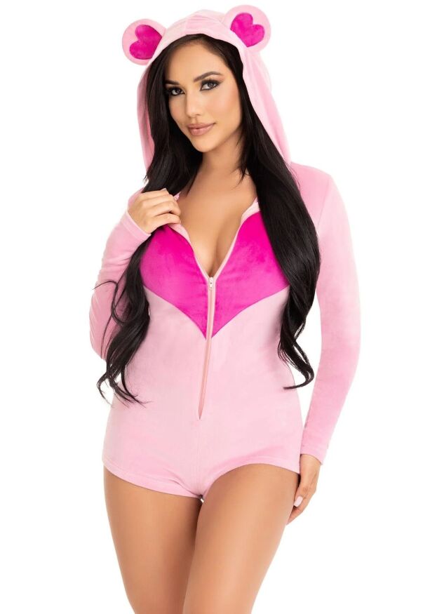 Комбинезон "Сладкий мишка" Leg Avenue Sweetheart Bear Velvet Romper S