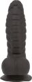Фаллоимитатор ADDICTION Ben 7" Dildo With Balls Black, вибропуля в подарок