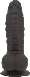 Фаллоимитатор ADDICTION Ben 7" Dildo With Balls Black, вибропуля в подарок