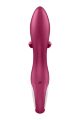 Вибратор кролик с тройным отростком Satisfyer Embrace me Berry, 2 мотора