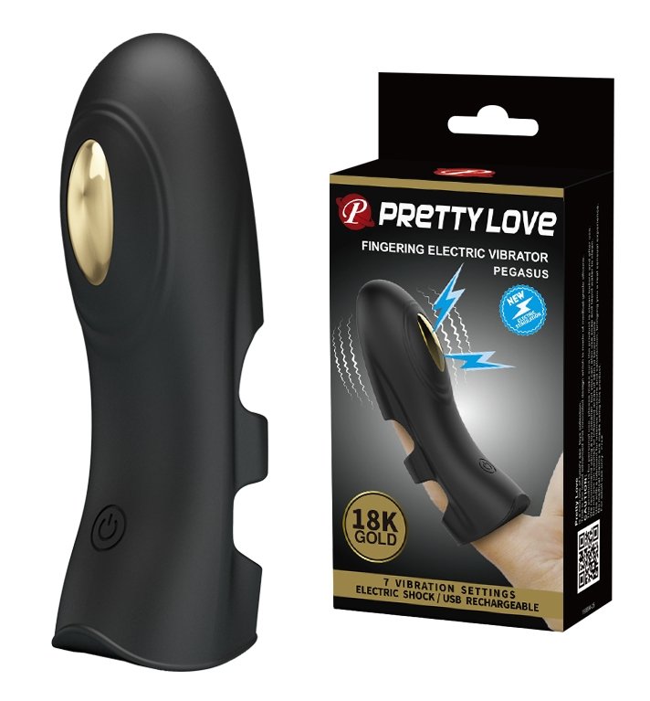 Клиторальный стимулятор на палец Pretty Love - PEGASUS Fingering Electric Vibrator, BI-014784