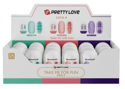 Набор из 18 шт мастурбаторов Pretty Love - Cupid-X, BI-014931H