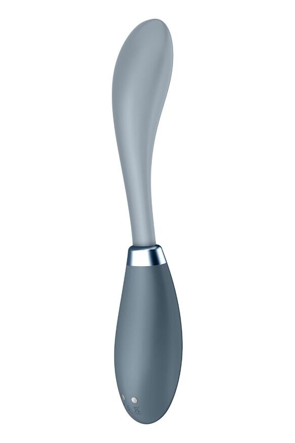 Вибратор Satisfyer G-Spot Flex 3 Grey, гибкий ствол с фиксацией положения(мятая упаковка!!!)