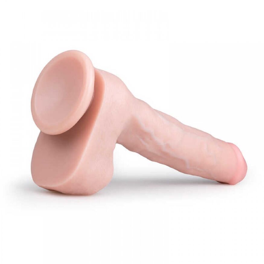 Фаллоимитатор Easytoys Realistic Dildo Flash 29,5 см., телесный