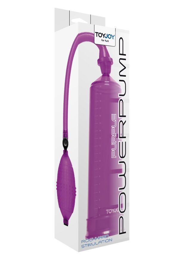 Вакуумная помпа для члена ToyJoy Power Pump фиолетовая