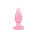 Большая анальная пробка Chisa Hi-Rubber Anal Stuffer Plug Pink