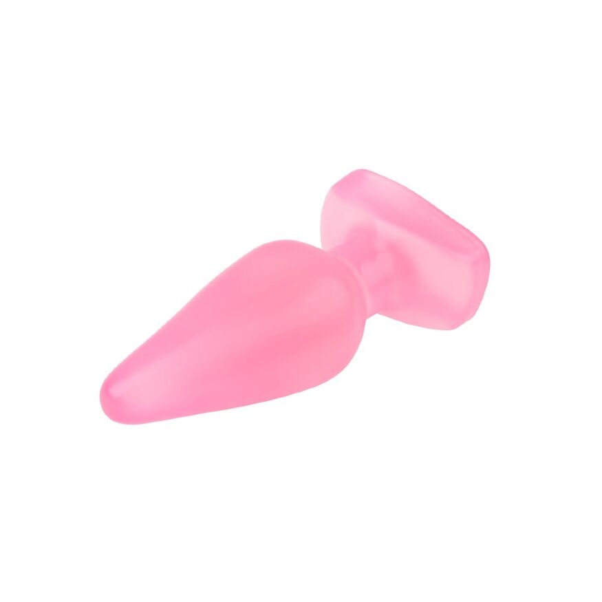 Большая анальная пробка Chisa Hi-Rubber Anal Stuffer Plug Pink