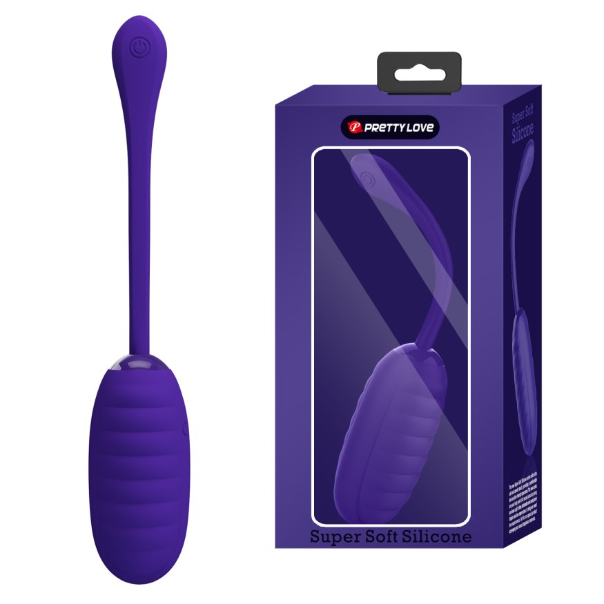 Виброяйцо серии Pretty Love - Kirk EGG Purple, BI-014654-3