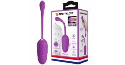 Віброяйце з рельєфним дизайном Pretty Love - MARINA EGG Purple, BI-014708-3