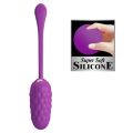 Віброяйце з рельєфним дизайном Pretty Love - MARINA EGG Purple, BI-014708-3