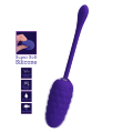 Віброяйце з рельєфним дизайном Pretty Love - MARINA EGG Purple, BI-014708-3