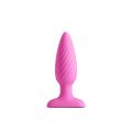 Анальная пробка с вибрацией NS Novelties INYA - Swirl - Pink
