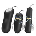 Виброяйцо с вибропулей и электростимуляцией - Pretty Love Electric Stimulation Double Vibro-Bullets Black