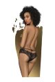 Сексуальні трусики Penthouse Adore me black(S/M)