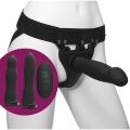 Набір для страпона з вібрацією Doc Johnson Body Extensions - BE Naughty - Black