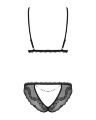 Комплект білизни - Obsessive Millagro Set Black - S/M