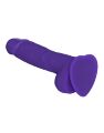 Реалістичний фалоімітатор Strap-On-Me SOFT REALISTIC DILDO Violet - Size XL