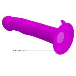 Стильний вібратор оснащенний опцією пульсації - Pretty Love Murray Vibrator Purple