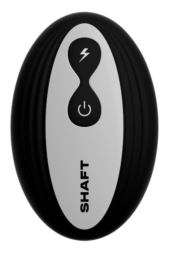 Насадка на пеніс Shaft Vibrating з вібрацією та пультом, бежева, 22.3 см