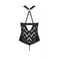 Боді з графічним візерунком HIMA BODY black S/M - Passion