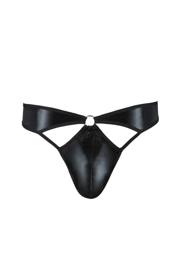 Сексуальные мужские стринги, XXL/XXXL черные Passion - 033 THONG PAUL