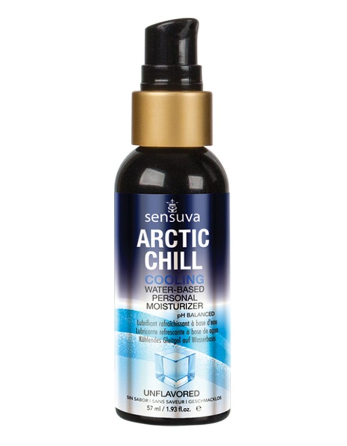 Лубрикант на водной основе Sensuva - Arctic Chill Cooling (57 мл), без глицерина и парабенов