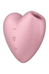 Вакуумний стимулятор серце Satisfyer Cutie Heart Light Red