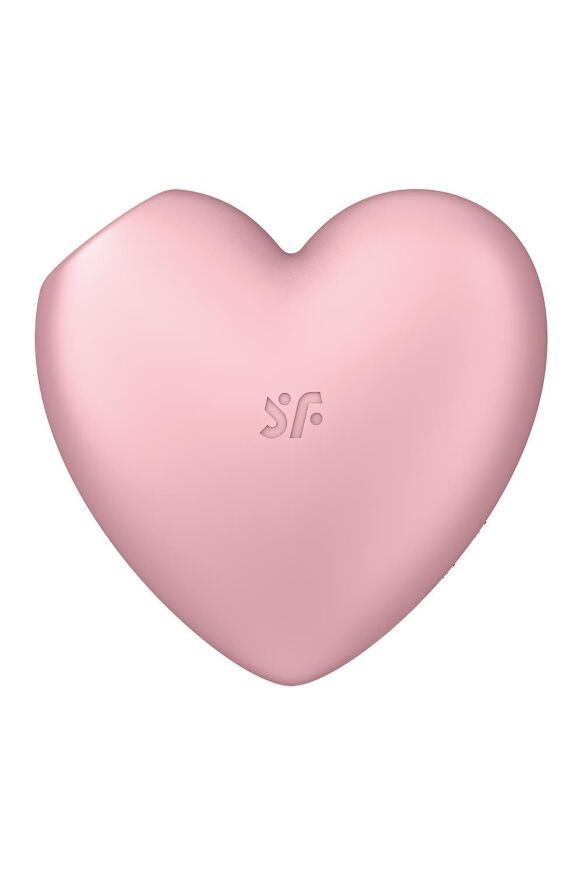 Вакуумний стимулятор серце Satisfyer Cutie Heart Light Red
