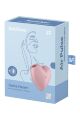 Вакуумний стимулятор серце Satisfyer Cutie Heart Light Red