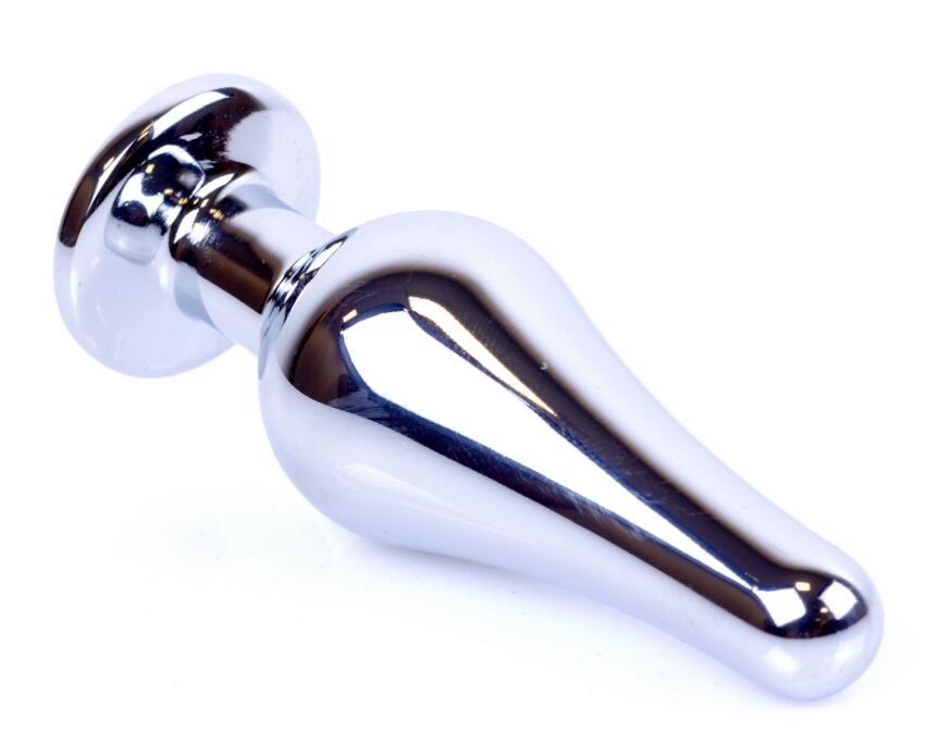 Анальная пробка Boss Series - Jewellery Silver BUTT PLUG Purple, BS6400079