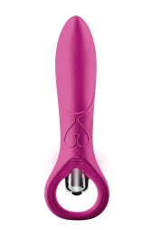 Мини вибратор для точки G Dream Toys FLIRTS 10 FUNCTIONS RING VIBRATOR PINK