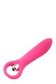 Мини вибратор для точки G Dream Toys FLIRTS 10 FUNCTIONS RING VIBRATOR PINK