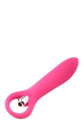 Мини вибратор для точки G Dream Toys FLIRTS 10 FUNCTIONS RING VIBRATOR PINK