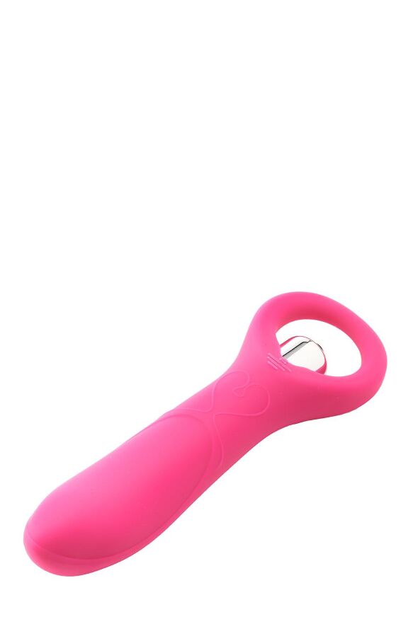 Мини вибратор для точки G Dream Toys FLIRTS 10 FUNCTIONS RING VIBRATOR PINK