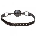 Кляп из экокожи Loveshop BREATHABLE BALL GAG BLACK